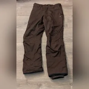 Orage Brown Snow Pants Size Large thumbnail 2