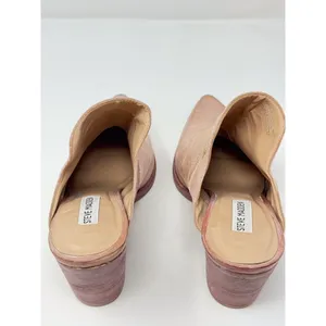Steve Madden Cando C Heels Brown Leather Western Mules Pointed Sandals US 9 M thumbnail 8