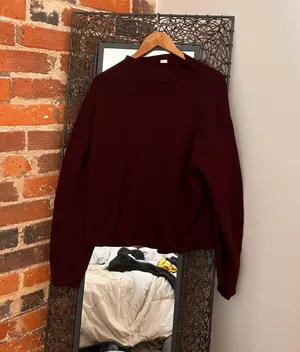 Maroon Sweater thumbnail 1