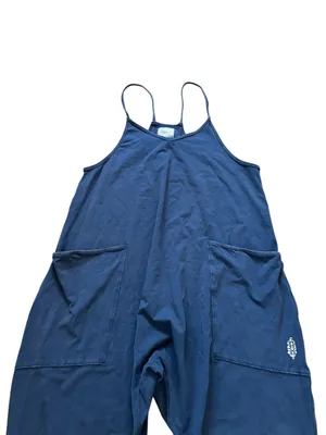FP Movement Free People Hot Shot Jumpsuit Misty Blue Bohemian Athleisure NWOT thumbnail 4