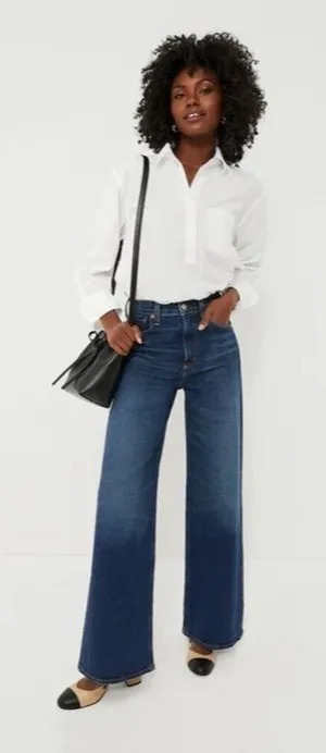 Citizens of Humanity Paloma Baggy Jean in‎ Everdeen Size 30 thumbnail 1
