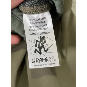 Gramicci Womens Cargo Capri Pants Large Olive Green Hiking Outdoor Drawstring‎ thumbnail 7