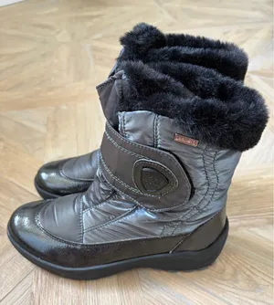 Pajar Canada Moscou 3.0 Ice Grip Ankle Boots Size 37 or 6.5 Faux Fur Winter thumbnail 1