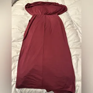 Lush Batwing Sleeve Slit Jersey Dress - NWT - Size XL thumbnail 5