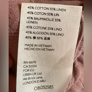 Free People Living in the City Seamed Pink Relaxed Pants thumbnail 15