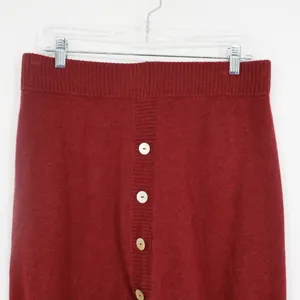 Aventura Women's Valentina Skirt Size Medium‎ Organic Cotton Pomegranate Knit thumbnail 2