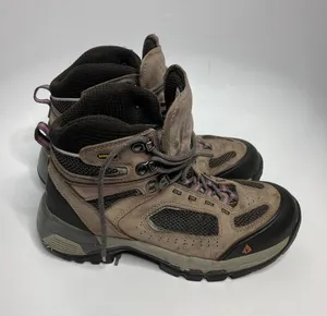 Vasque Hiking Boots Women 8.5 Brown Good Gore-Tex Vibram Leather 7479 M thumbnail 1