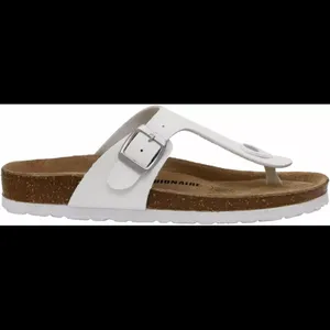 CUSHIONAIRE Leah Leather Thong Sandals Size 7 Granola thumbnail 2