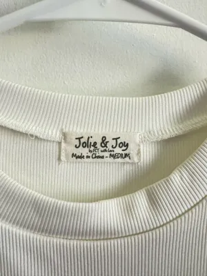 Jolie & Joy Bodysuit White Size M thumbnail 2