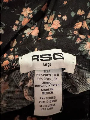 RSQ Tillys Tank Top Black thumbnail 2