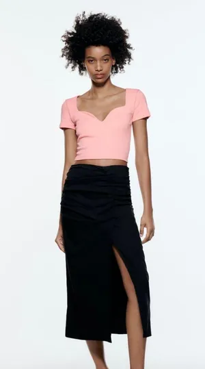 Sweetheart Neckline T-shirt thumbnail 2