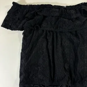 Black Offthe shoulder blouse Size L thumbnail 7