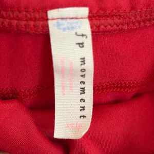 FP Movement Free People Red High Rise Biker Shorts XS‎ Athletic Yoga Workout thumbnail 4