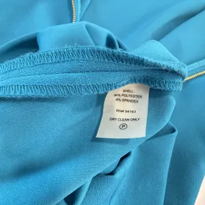 Calvin Klein Turquoise Blue‎ 3/4 Bell Sleeve Stretch Crepe Sheath Dress Size 6 thumbnail 12