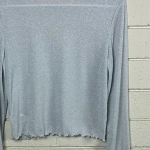 Aritzia Sunday Best Blue Sparkle Top size L thumbnail 8