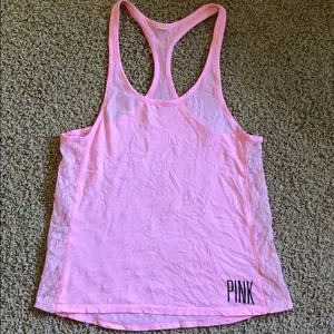 PINK - Victoria's Secret mesh sides medium top ❤️ thumbnail 1