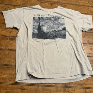 Vincent Van Gogh The Starry Night Graphic Short Sleeve Tee Juniors Mighty‎ Fine thumbnail 1