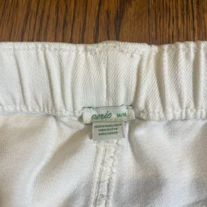 Aerie Women's Easy Denim Pull-On Drawstring Distressed Pants thumbnail 2