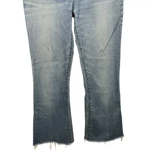 Madewell Women’s Flea Market Flare Cropped Raw Hem Jeans Size 27 Denim‎ Casual thumbnail 7