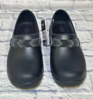 Crocs Women's Work Neria Pro II Clog Black Embellished Slip Resident Size 10 thumbnail 1