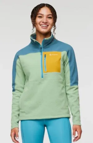 Cotopaxi Abrazo Half-Zip Fleece Jacket in Blue Spruce/Aspen thumbnail 1
