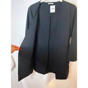 NWT Intimissimi 3/4 Sleeves Black One Button Blazer Women's sz. M thumbnail 5
