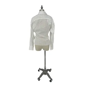 Zara | Women’s Draped Tied Shirt‎ Blouse - White - XS thumbnail 3