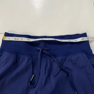 Lululemon Dance Studio Crop Jogger Pants Blue Size 4 Drawstring Waist thumbnail 6