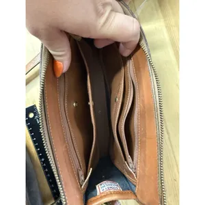 Vintage Dooney & Bourke Black All Weather Leather Pebble Crossbody Purse Handbag thumbnail 9