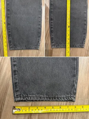 Levi’s Premium Baggy Dad Jeans 26 Boot Barn Black Big E $128 thumbnail 9
