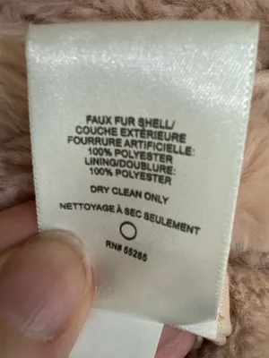 Express Plush Faux Fur Teddy Jacket in Light Pink thumbnail 3