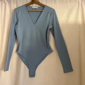 And Now This Light Blue Ribbed Top Size L thumbnail 3