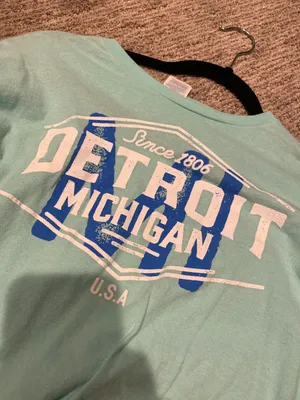 Detroit michigan long sleeve thumbnail 2