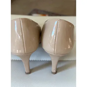 Comfort Plus by Predictions Nude Patent Round Toe Pumps Heels Size 5‎ thumbnail 4