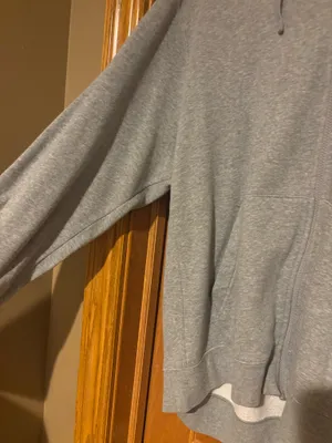 Grey Women’s Nike Hooded Full Zip XL thumbnail 4