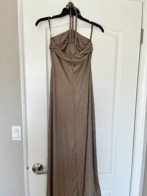 One Mile Dress Brown thumbnail 4