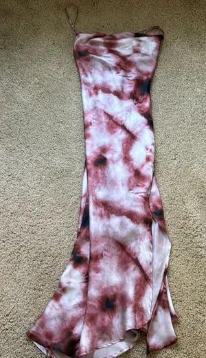 ASTR midi tie dye dress thumbnail 1