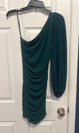 Hello Molly One-Shoulder Homecoming Dress thumbnail 1