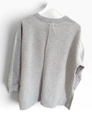 Old Navy SoComfy Long Sleeve Tunic Sweatshirt - L - Heather Grey thumbnail 2