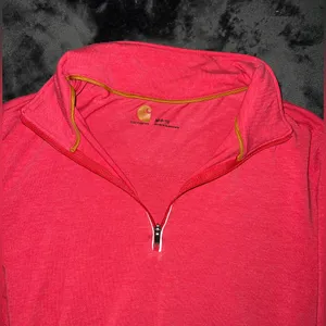 Carhartt Force Delmont Quarter Zip Shirt Size Medium (8-10) thumbnail 4