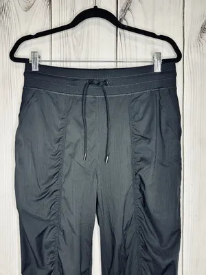 CRZ YOGA Womens Black Lightweight On-The-Go Jogger Pants Drawstring Size L (12) thumbnail 2