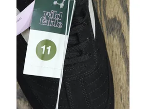 NWT Wild Fable Womens Chandler Jogger Sneakers Low Top Lace Black / White 11M thumbnail 9