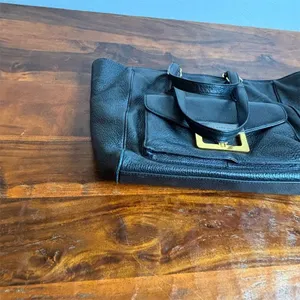 Marc by Marc Jacobs Bianca Hayley Black‎ Tote Bag Gold Hardware thumbnail 12