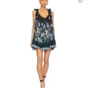 Intimately by Free People Bali Wild Daisy tiered slip dress XS thumbnail 2