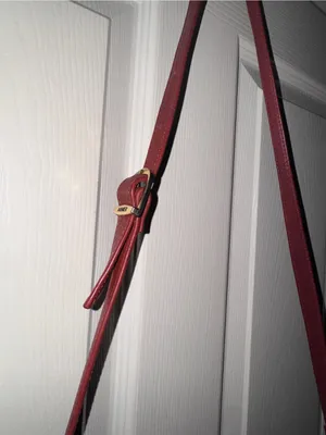 Vintage Etienne Aigner Brown Leather Crossbody Bag made in Korea thumbnail 4