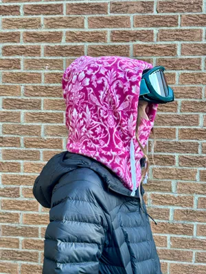 Brand New Handmade Ski Hood Black thumbnail 1