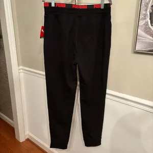 Puma Men's Black and Red Sweatpants thumbnail 5