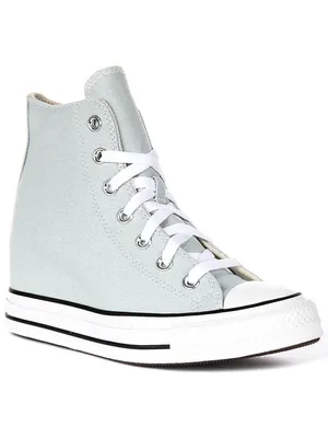 NEW Converse Chuck Taylor All Star Womens Sneaker in Wedge Mint 9.5 thumbnail 2