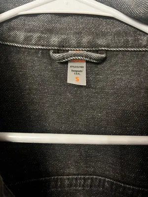 Black Denim Jacket Lane 201 Western thumbnail 2