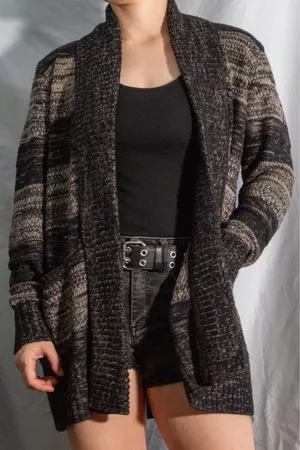 Apt 9 stripped Cardigan  thumbnail 1